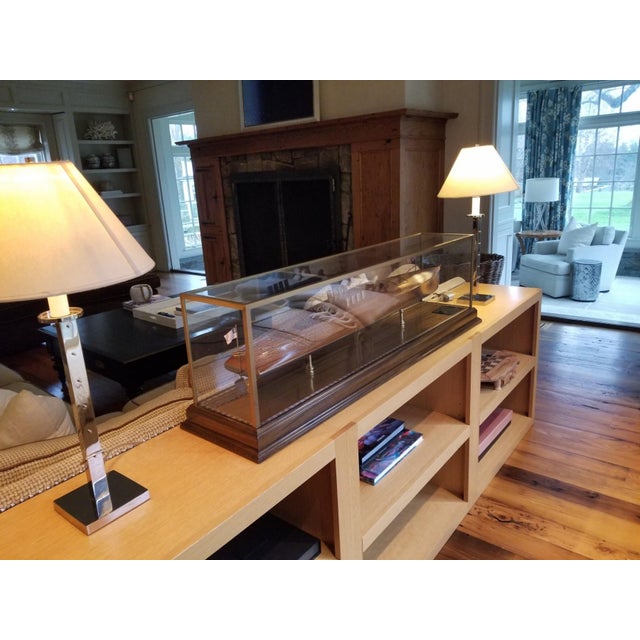 2000 - 2009 Lannan’s Scale Ship Model of the 1908 Gold Cup Trophy Winner “Dixie Ii” For Sale - Image 5 of 18