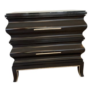 Marge Carson 2 Drawer Nightstand For Sale