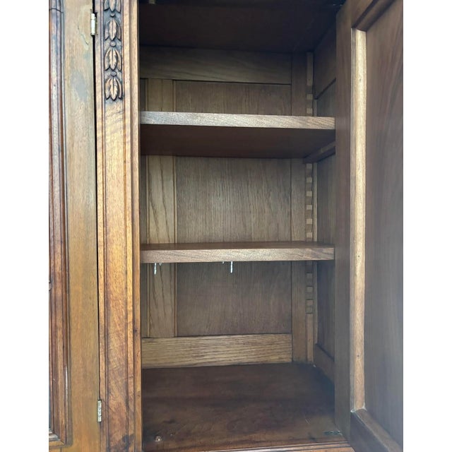 Antique French Louis XVI-style China Hutch For Sale - Image 4 of 16