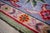 Traditional 8x10 Light Green Traditional Floral Oushak Hand Knotted Wool Carpet Rug For Sale - Image 3 of 6