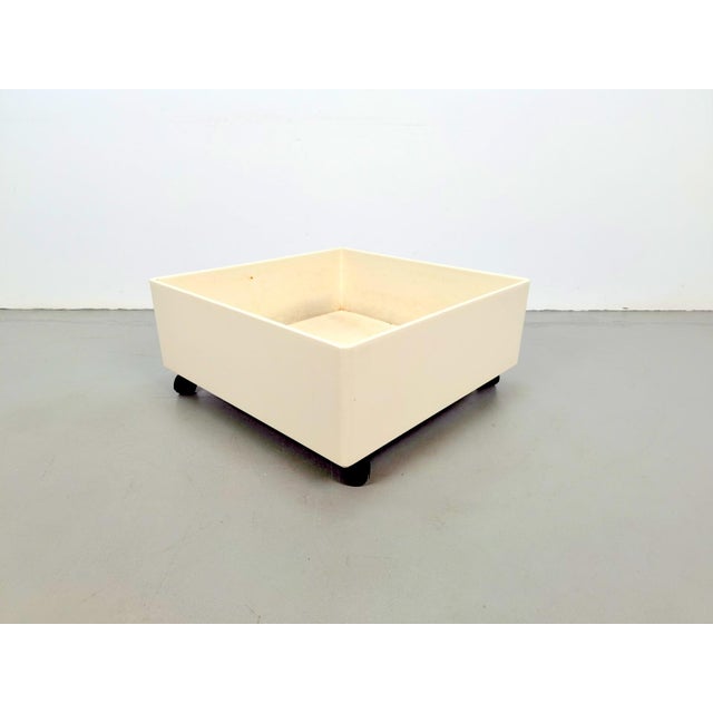 Vintage Space Age Planter on Wheels from Bauform / Wohnform, Germany, 1970s For Sale - Image 9 of 9