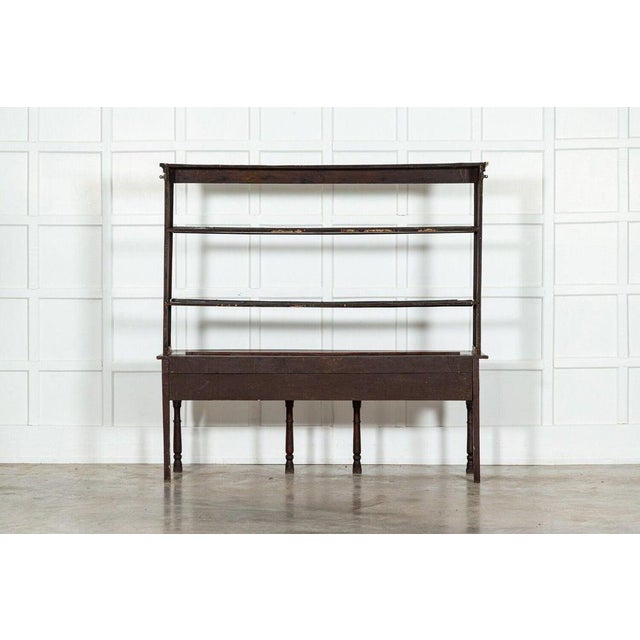 Antique English Oak Dresser, 1780 For Sale - Image 15 of 16