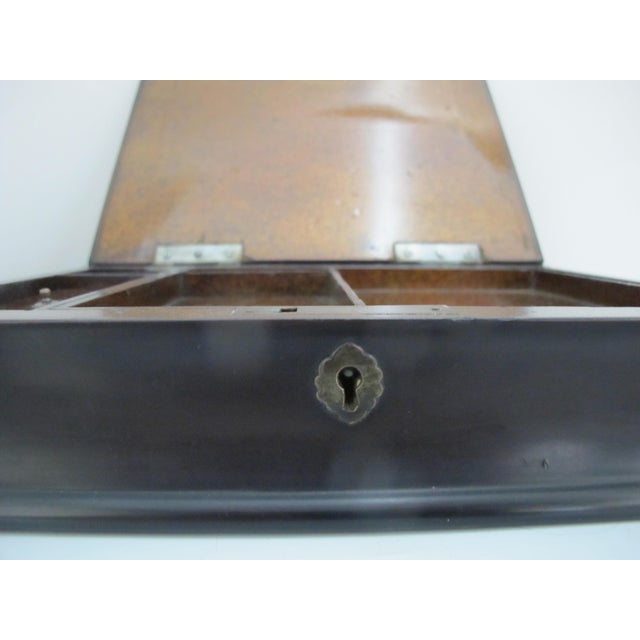 Late 19th Century Japanese Gold Gilt Lacquer Ikebana Travel Writing Letter Desk or Jewelry Box For Sale - Image 5 of 11