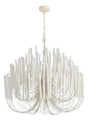 Arteriors Home Tilda Large Chandelier, White