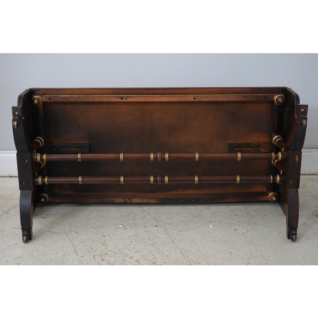 Hekman Chinoiserie Decorated Dropleaf Coffee Table For Sale - Image 17 of 17