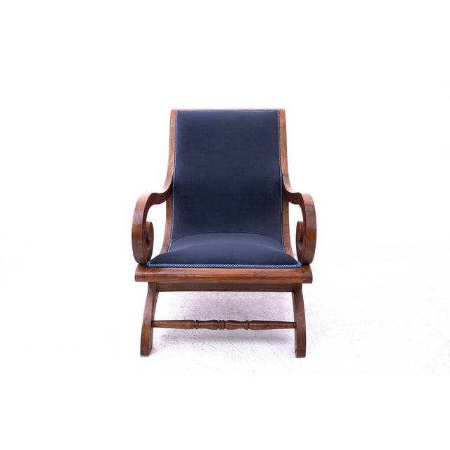 Wood Armchairs, Northern Europe, 1920s, Set of 2 For Sale - Image 7 of 17