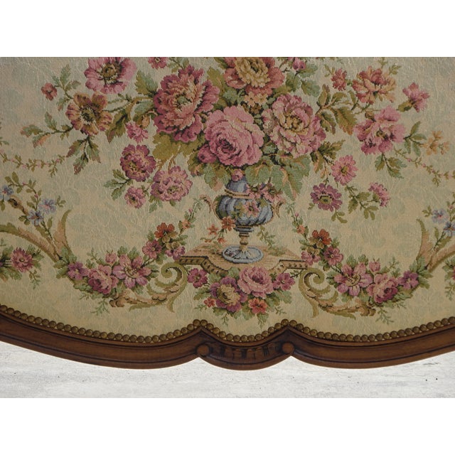 Louis XV Slant Bed with Slatted Base, 1950s For Sale - Image 4 of 18