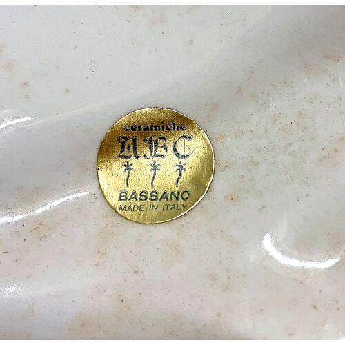 Early 20th Century Vintage Italian Ceramic Moon Face Wall Sculpture For Sale - Image 5 of 5