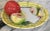 1990s LastCHANCE!Vintage Trompe L’Oleil Plate of Apples For Sale - Image 5 of 12