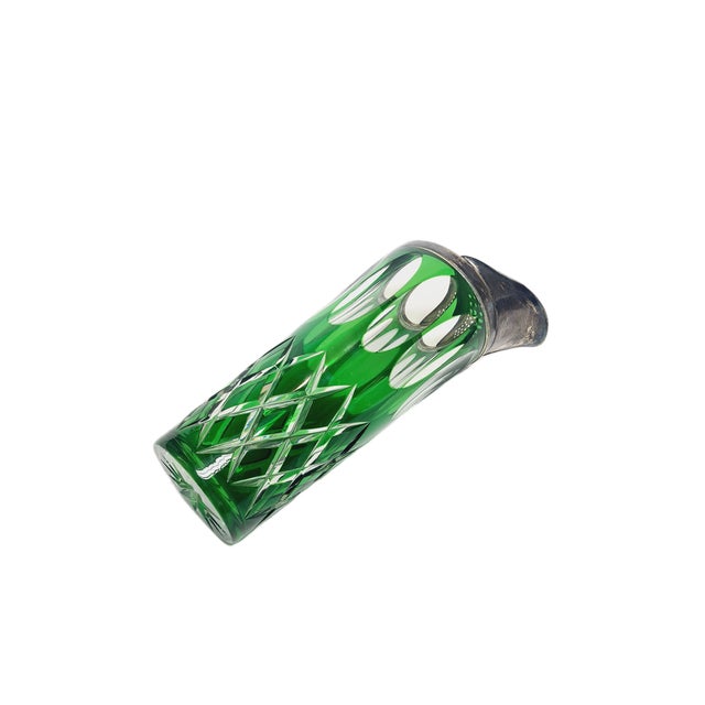 Art Deco Crystal Cocktail Shaker by Wolfgang Wolf, Germany, 1950s For Sale - Image 6 of 9