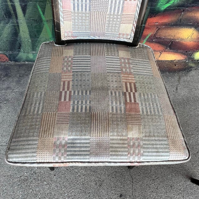 Oxblood Red Set of 6 Harvey Probber Tall Back Dining Chairs For Sale - Image 8 of 12