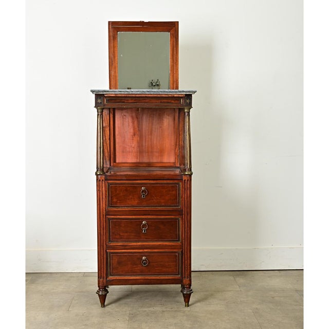 French 19th Century Gentleman’s Dressing Table For Sale In Baton Rouge - Image 6 of 12