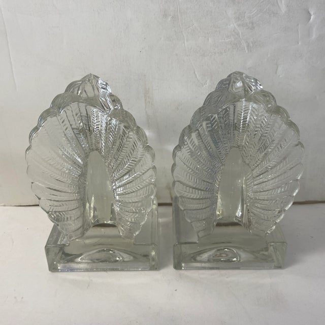 Traditional 1970s Glass Turkey Bookends - a Pair For Sale - Image 3 of 7