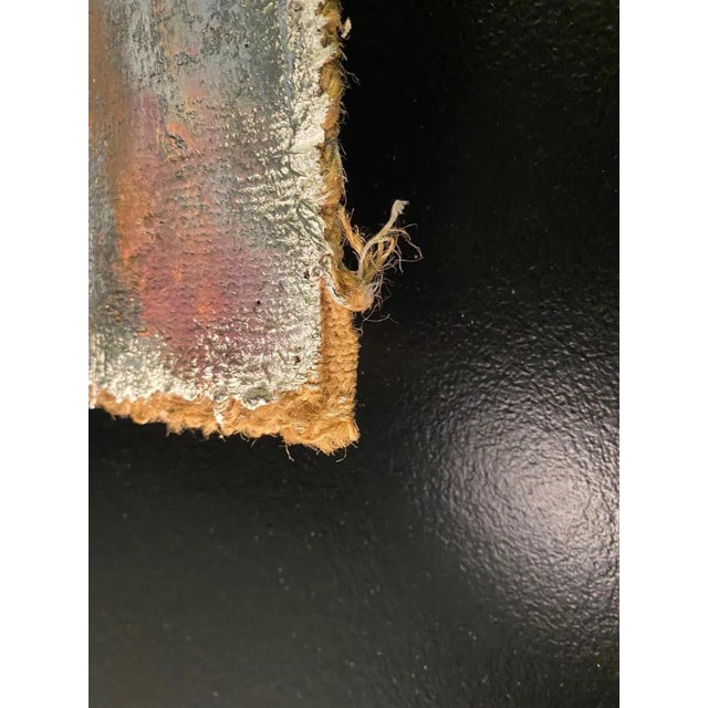 Textile Gilbert Pauli, Fêter, Oil on Burlap, 2002 For Sale - Image 7 of 10