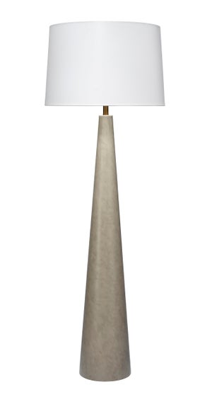 Alps Floor Lamp, Warm Grey Steel