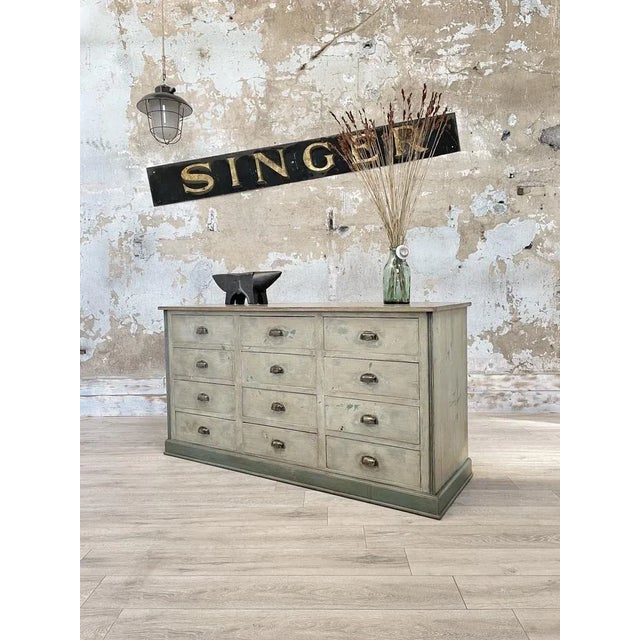 Craft Cabinet with Drawers, 1950s For Sale - Image 5 of 18