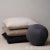 Contemporary Schumacher Dixon Mohair Pillow 20" in Stone For Sale - Image 3 of 3