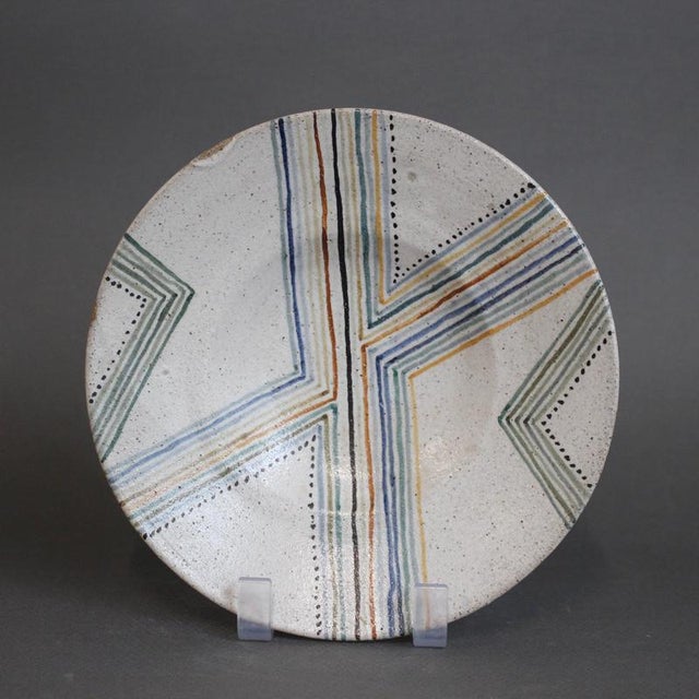 Vintage Ceramic Decorative Bowl by Bruno Gambone, 1970s For Sale - Image 15 of 15