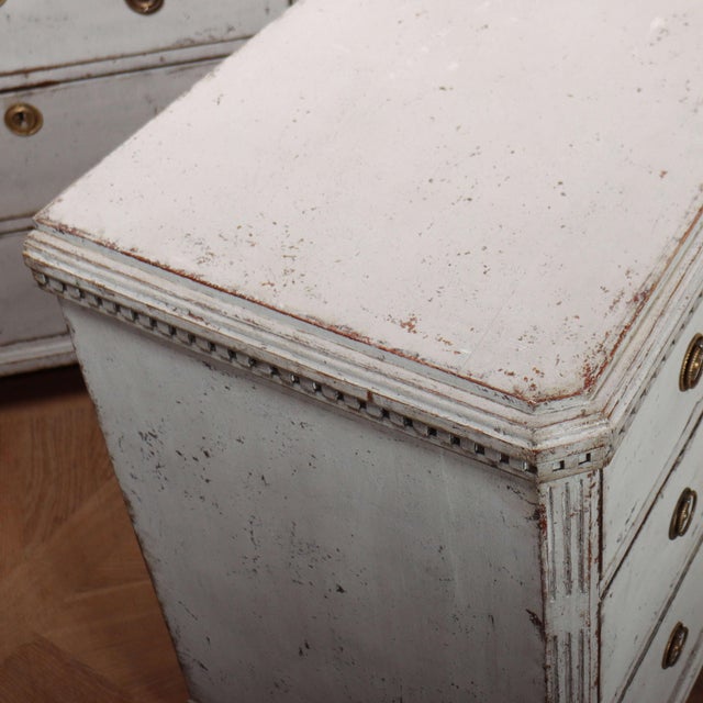 Swedish Commodes, 19th Century, Set of 2 For Sale - Image 11 of 12