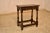 Wood 18th Century English Oak Joint Stool For Sale - Image 7 of 11