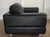 Contemporary American Leather Contemporary Black Leather Armchair For Sale - Image 3 of 7