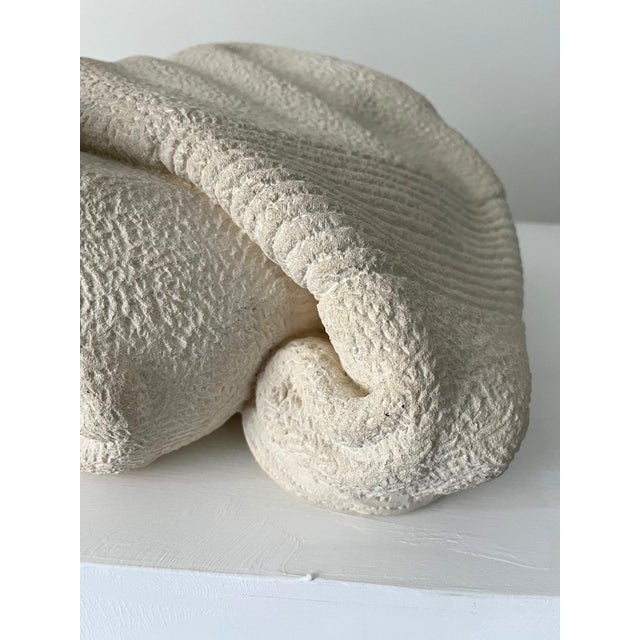 Contemporary Roger Denton, Towel, Carved Limestone, 2000s For Sale - Image 3 of 7