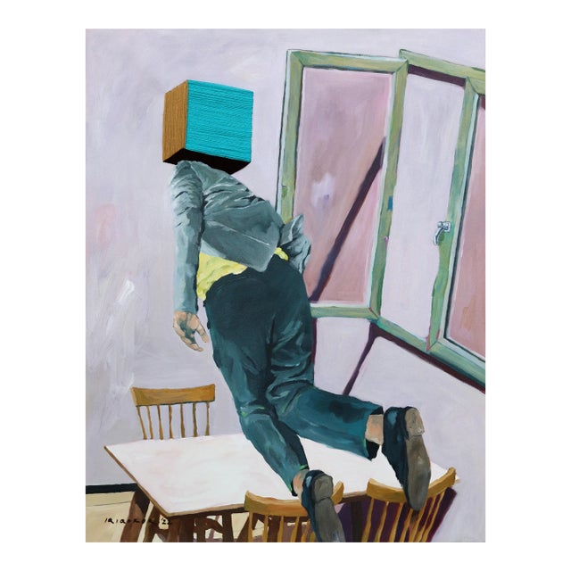 "One Too Many Morning" Original Artwork by Iqi Qoror For Sale