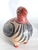 Offered is a hand-painted and burnished glaze vintage Mid 20th Century (late 1950s, early 1960s) Quail bird figurine made...