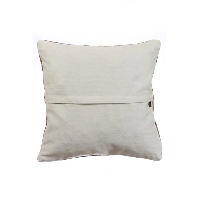 Mid-Century Modern Decorative Kilim Pillow Cover For Sale - Image 3 of 4