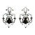 Italian Harp Shaped Iron Sconces in Blackened Rust - Set of 2 For Sale