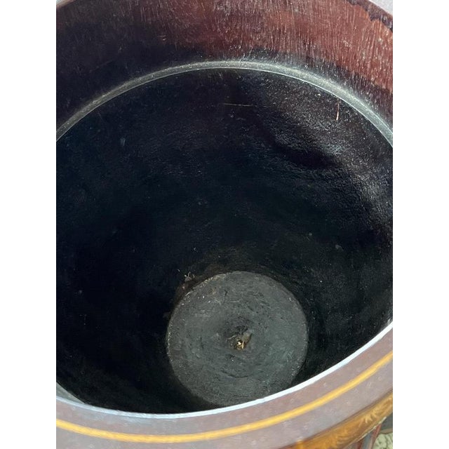 Victorian Inlaid Mahogany Cutlery Urns, Set of 2 For Sale - Image 9 of 11