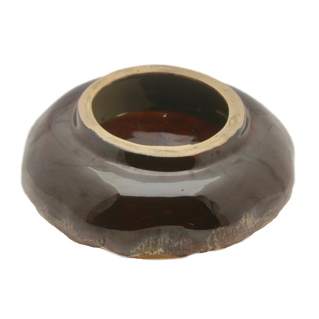 Fish and Oyster Plates with Drip Glaze from Vallauris, Set of 3 For Sale - Image 14 of 16