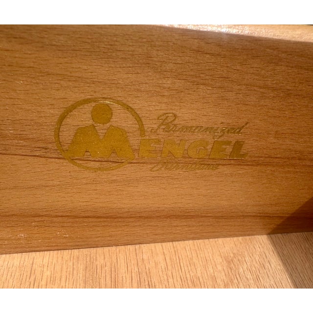 Wood Vintage Raymond Loewy for Mengel Oak Chest of Drawers For Sale - Image 7 of 10
