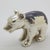 1980s Vintage Italian Sterling Silver 925 and Purple Enameled Bear Cub Miniature from Ottaviani, Rome, 1980s For Sale - Image 5 of 15