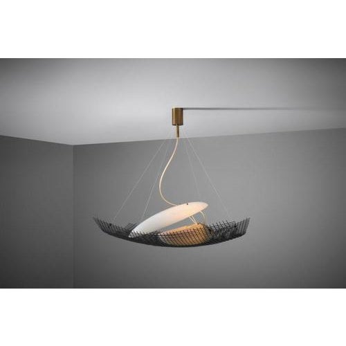 Mod. 12599 Reticella Ceiling Lamp by Angelo Lelii for Arredoluce, Italy, 1957 For Sale - Image 13 of 13