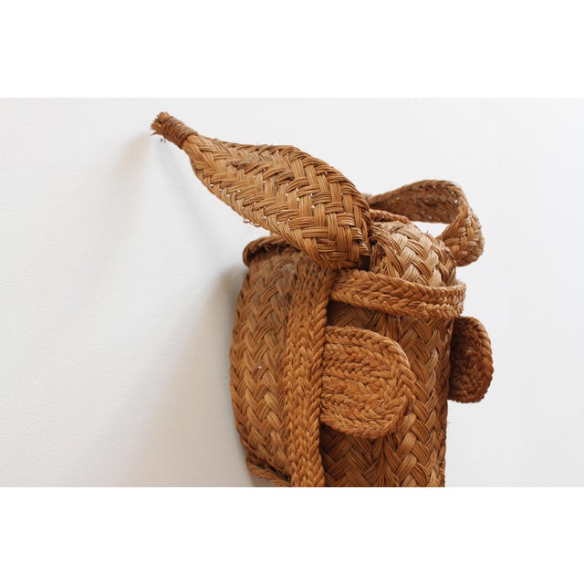 Equestrian Wicker Horse Head For Sale In San Francisco - Image 6 of 8