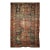 19th Century Caucasian Shirvan Area Rug, Tribal Geometric Pattern, Blue & Ivory, 3’ x 5’ For Sale