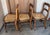 Early 20th Century Antique French Style Cane Seat Chairs - Set of 3 For Sale - Image 4 of 11