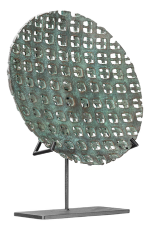 Vintage Bronze Sculptural Plate by Alessio Tasca, 1960s