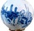 Frankfurt Faience Blue and White Chinoiserie Bottle Vase, 17th Century For Sale - Image 4 of 6