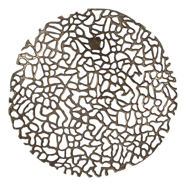 Open Work Bronze Wall Decor For Sale