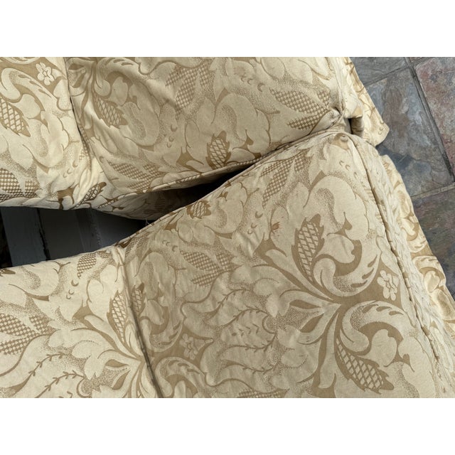 Cream Sunrise Home Slipper Style Dining Side Chairs, Set of Eight For Sale - Image 8 of 17