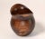 Brown 1960s Vintage Handcrafted Cockhill Crafts Style Sculptural Turned Yew Wood Vase For Sale - Image 8 of 12