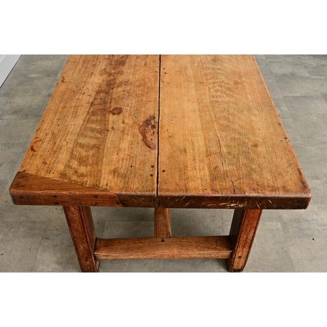 French 19th Century Farmhouse Dining or Work Table For Sale - Image 11 of 14