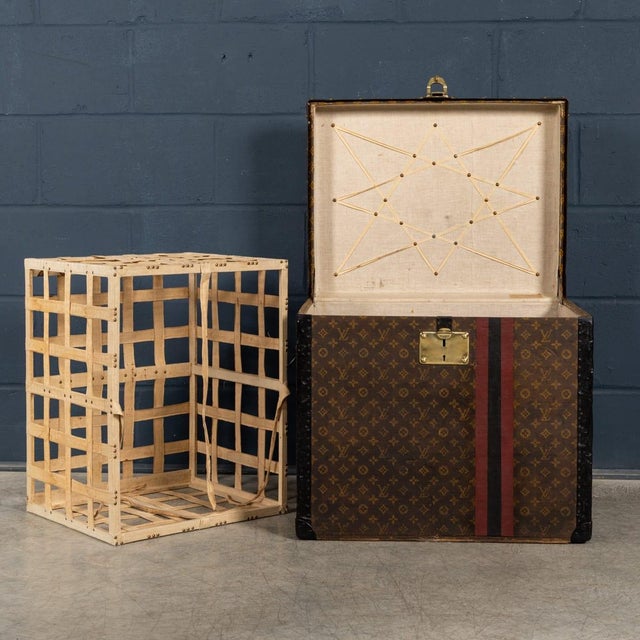 Vintage Hat Trunk in Monogram Canvas from Louis Vuitton, France, 1930 For Sale - Image 13 of 18