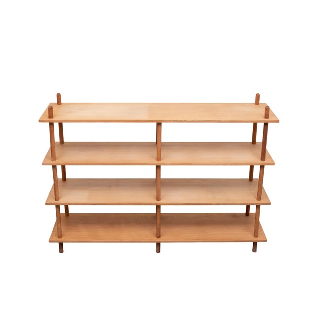 Mid-Century Modern Dutch Stokkenkast Wall Unit by Willem Lutjens, 1950s For Sale - Image 6 of 10