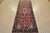 Farmhouse Malayer Runner 3’10” X 9’2” Red Wool Semi-Antique Traditional Hand-Knotted Rug For Sale - Image 3 of 14