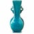 1960s Vintage Japanese Kyo Ware Crackle Glaze (Kannyu) Celadon Flower Vase by Rakuzan For Sale - Image 5 of 7