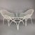 Italian Garden Table and Chairs, 1950s, Set of 5 For Sale - Image 4 of 11