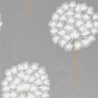 Harlequin Amity Wallpaper in Pewter/Brass - a Sample For Sale